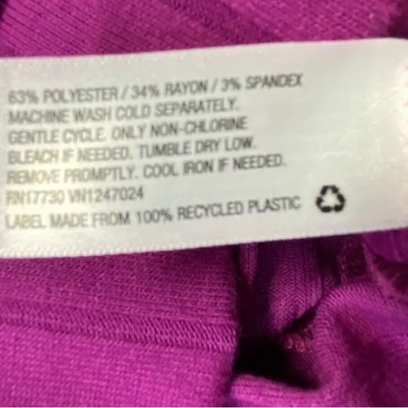 Victor Glemaud x Target Women's Flare Pants (Grape Juice Purple) - Picture 7 of 7